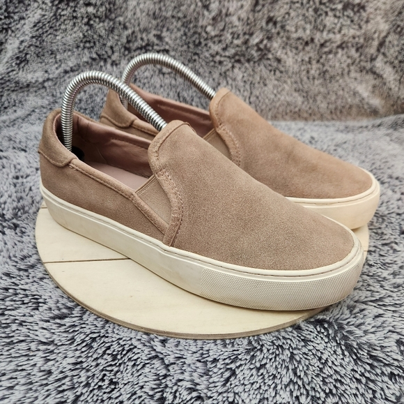 UGG Shoes - UGG Jass Pink Suede Sneaker Loafers Women's Size 8.5